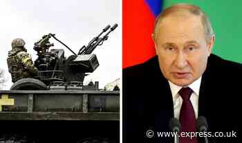 Putin humiliated as 'extremely rare' Russian Merlin-VR aircraft shot out of the sky - Express