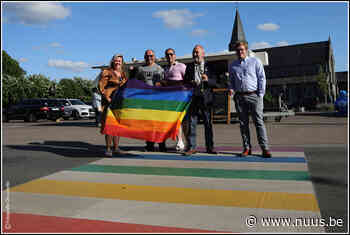 Oosterzele eert de regenboogkleuren – NUUS - NUUS