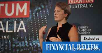 Quantum computing star Michelle Simmons takes on tech market challenge with $130m push - The Australian Financial Review