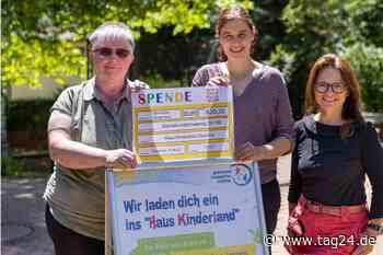 Chemnitz: TAG24 auf Mission für den guten Zweck - Spendenübergabe an "Haus Kinderland" - TAG24