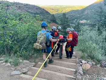 Sick hiker rescued from Manitou Incline Wednesday night - KKTV