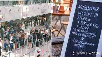 Personalmangel bei Flughäfen, Restaurants, Handwerksbetrieben: Wo sind die Fachkräfte hin? - WDR Nachrichten