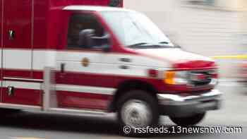 Motorcycle crash kills man, sends SUV across I-264 into jersey wall
