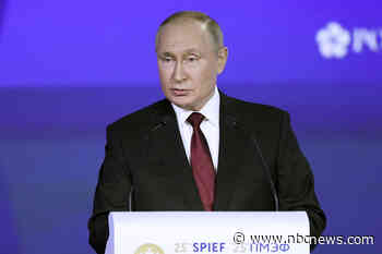 Putin dismisses sanctions, says Western order collapsing in speech attacking U.S.