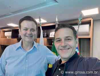 Em Cotia, prefeito Rogério Franco recebe Kassab, presidente nacional do PSD - Giro S/A