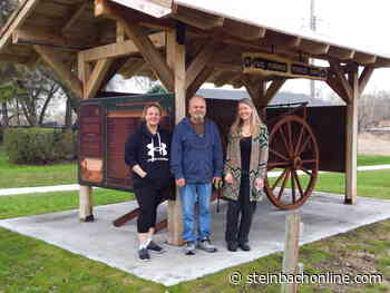 Descendants of settlers cut ribbon to Dawson Trail Heritage Site - SteinbachOnline.com
