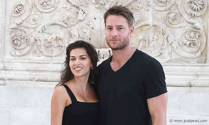 Justin Hartley & Wife Sofia Pernas Spotted Sightseeing in Rome During Their Summer Vacation!