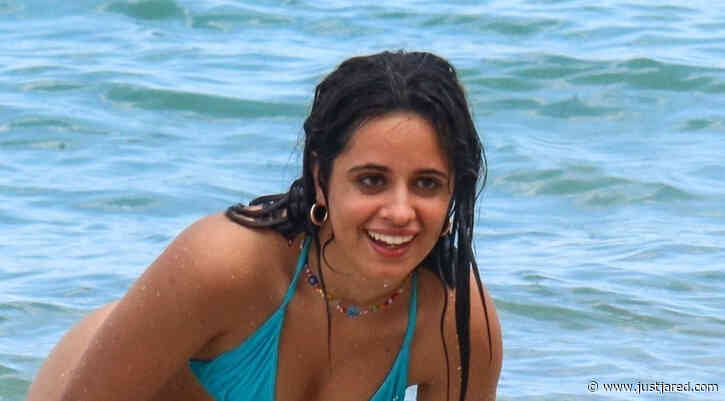 Camila Cabello Joins Her Friends For a Beach Day in Miami