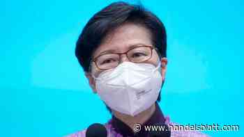 Unterdrückung: Kontroverse Regierungschefin Hongkongs Carrie Lam verzichtet auf zweite Amtszeit - Handelsblatt