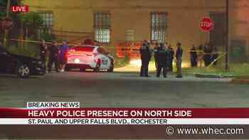 Heavy police presence on St. Paul and Upper Falls Blvd