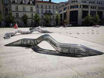 Nancy. Vus du ciel, ces bancs situés devant la gare dessinent une forme : savez-vous laquelle ? - Lorraine Actu