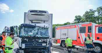 A6 im Kreis Ansbach: Ein Toter und sechs Schwerverletzte nach Frontalcrash - Lkw durchbricht Leitplanke - inFranken.de