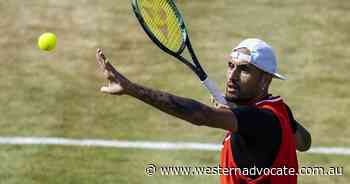 No-nonsense Kyrgios roars into Halle semis - Western Advocate