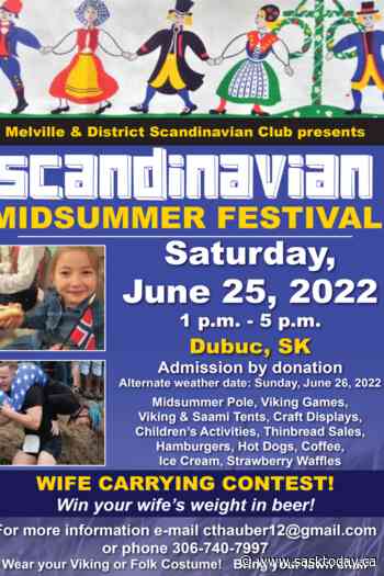 Melville Scandinavian Club to hold Midsummer Festival - SaskToday.ca