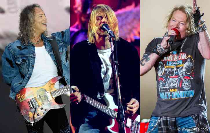 Kurt Cobain didn’t like what Guns N’ Roses “stood for”, says Metallica’s Kirk Hammett