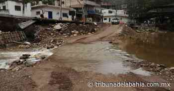 Crecida del río Cuale impide el paso a la Buenos Aires - Tribuna de la Bahía | Noticias en Puerto Vallarta