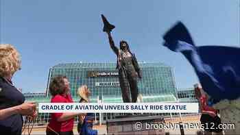 Cradle of Aviation Museum unveils sculpture of Dr. Sally Ride - News 12 Brooklyn