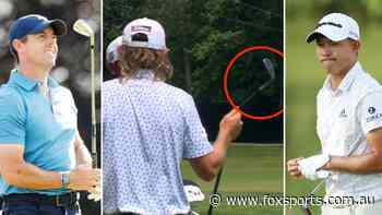 Fuming top Aussie destroys club, bombs out as big guns rise on stacked US Open leaderboard - Fox Sports