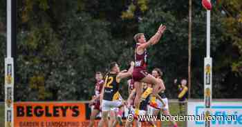 Wodonga's Angus Baker kicks six goals in win over North Albury - The Border Mail