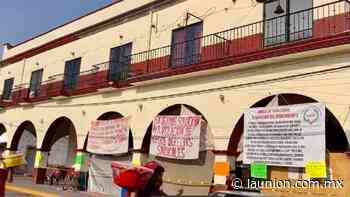 Afectan servicios públicos sindicalizados que toman alcaldía de Tepalcingo Destacado - Unión de Morelos
