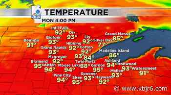 Perfect weather for Grandma’s Marathon, another heat wave arrives Monday - KBJR 6