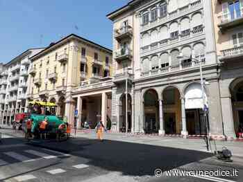 Cuneo, si rifanno le strisce rialzate davanti al Sacro Cuore - Cuneodice.it