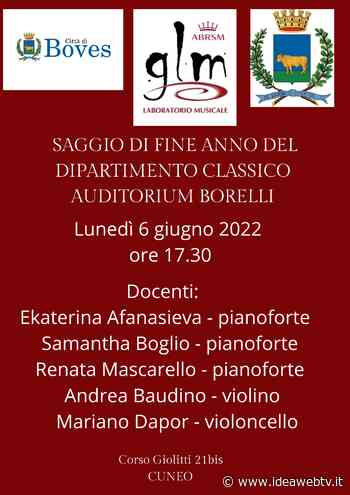 Boves, saggio di fine anno dell'associazione Girotondo all'auditorium Borelli - www.ideawebtv.it - Quotidiano on line della provincia di Cuneo - IdeaWebTv