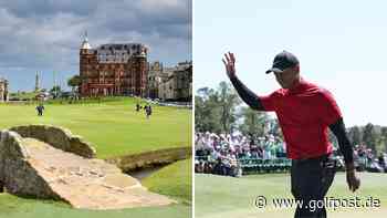 "Nur noch die großen Events" - Tiger Woods will in St. Andrews spielen - Golf Post