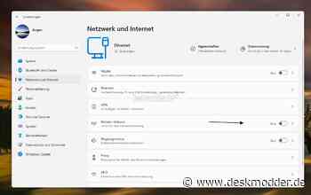 WLAN Hotspot Funktion nach Juni Update ohne Verbindung zum Internet - deskmodder.de