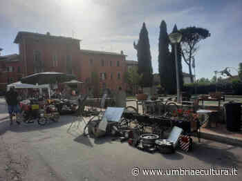 A Torgiano il mercato dell'antiquariato e la magia dell'infiorata - Umbria e Cultura