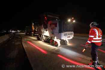 Les travaux sur l’A8 entre Antibes et Mandelieu commencent ce lundi soir