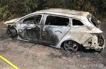 POL-PDLD: Wörth am Rhein, PKW_Brand in Waldnähe