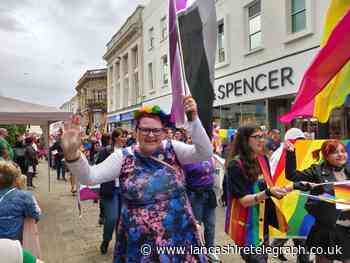Hundreds descend on town to celebrate first Blackburn Pride