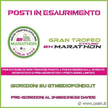 Gran Trofeo 6 ore Cycling Marathon |2 Luglio 2022 | Pessione di Chieri - To - CSAIn