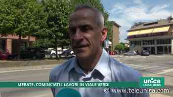 Merate, cominciati i lavori in viale Verdi - Lecco - Unica TV