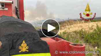 Incendi su Crotone per tutto il giorno - CrotoneInforma