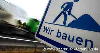 A8 bei Neunkirchen wird zur Großbaustelle: Erste Arbeiten beginnen - Saarbrücker Zeitung