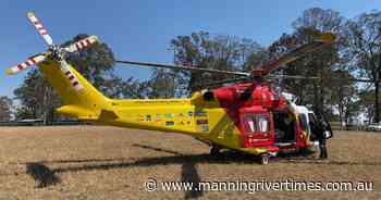 Motorcyclist airlifted to John Hunter following accident in Wingham - Manning River Times