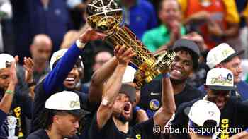 Warriors, Celtics top way-to-early NBA championship odds for next season