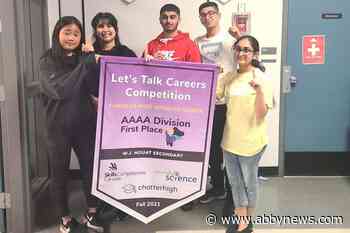 Mouat Secondary in Abbotsford wins national careers competition for 6th time - Abbotsford News