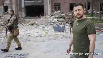 Selenskyj besucht erstmals die Frontlinie in der Südukraine