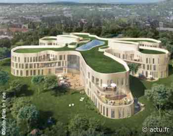 Près de Lyon. C'est quoi ce bâtiment en forme de pieuvre qui va sortir de terre ? - actu.fr