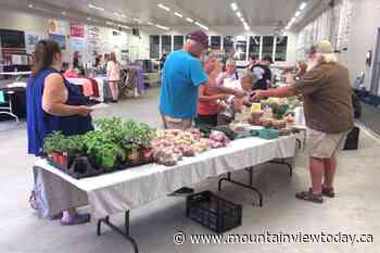 Sundre's weekly farmers' market well underway for another season - Mountain View TODAY