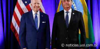 Casa Branca: Biden e Bolsonaro falaram em apoiar a 'renovação democrática' - UOL Confere