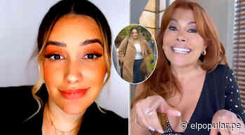 Cassandra Sánchez a Magaly tras decirle que 'está fuera de forma': "Las mujeres fuertes tenemos estándares y límites" - ElPopular.pe