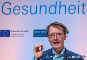 Corona-Vorsorge: Lauterbach will Maskenpflicht von Oktober bis Ostern - Business Insider Deutschland