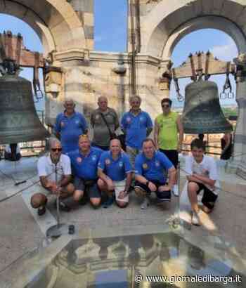I campanari di Barga sulla torre di Pisa per la festa di San Ranieri - Il Giornale di Barga online