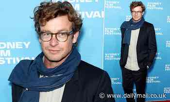 Simon Baker, 52, looks every inch the heartthrob at Sydney Film Festival - Daily Mail