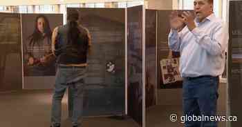 ‘Beginning to speak our truth’: Sixties Scoop exhibit arrives in Vancouver from Alberta