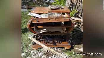 Montana couple reunited with old family photos after floods sent their furniture floating down street